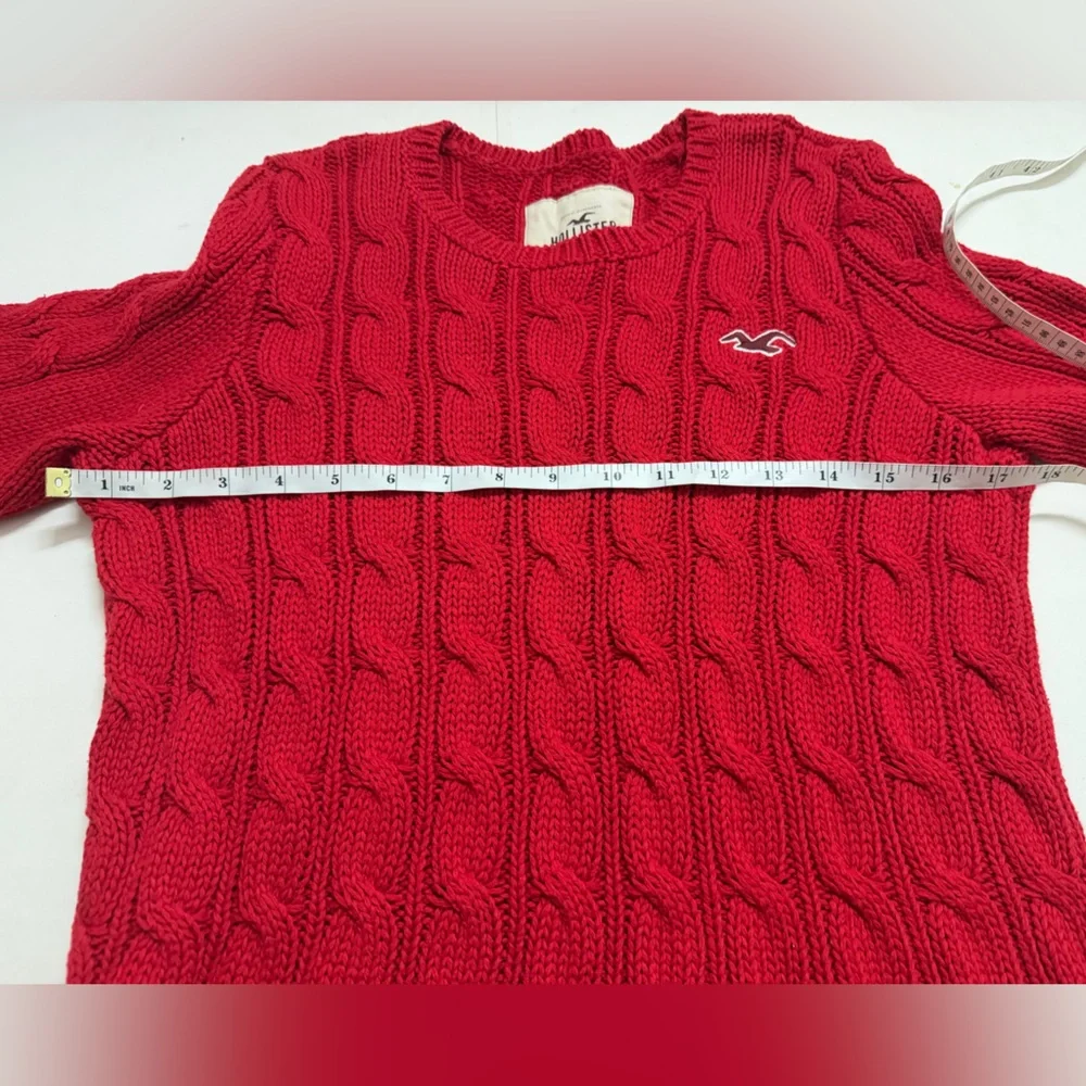 Vintage Y2K Hollister - Cable Knit Sweater - Picture 6 of 9